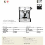Promotion : เครื่องทำกาแฟคาริมาลี่ รุ่น CM 260 + เครื่องบดกาแฟ คาริมาลี่ รุ่น X010